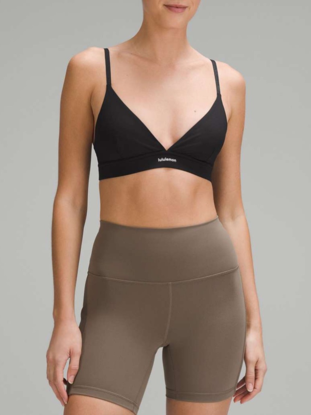 Lululemon license to train triangle bra *light support A/B cup 10 black 2024